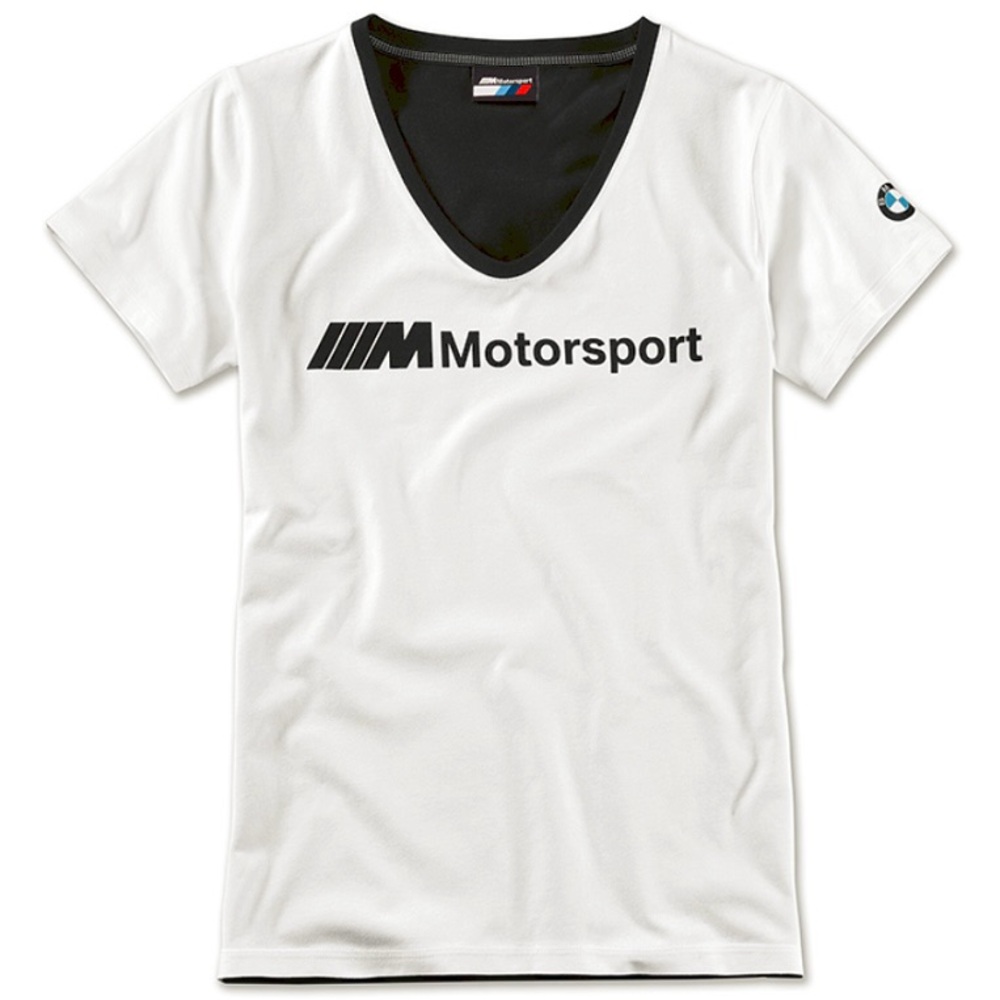 BMW M Motorsport Women's Logo Print Tee